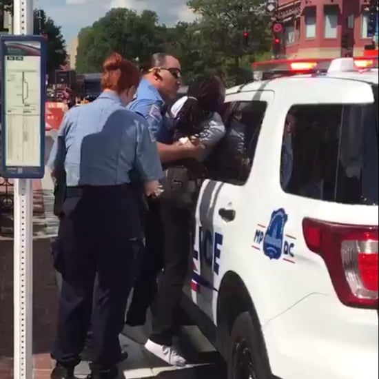 Black Woman Lifted and Pinned to Police Car by Cops in DC