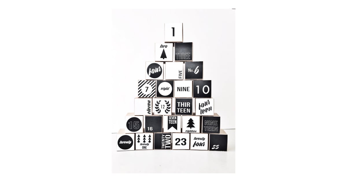 Buy Milch & Honig's Nostalgic Modern BlackandWhite Advent Calendar