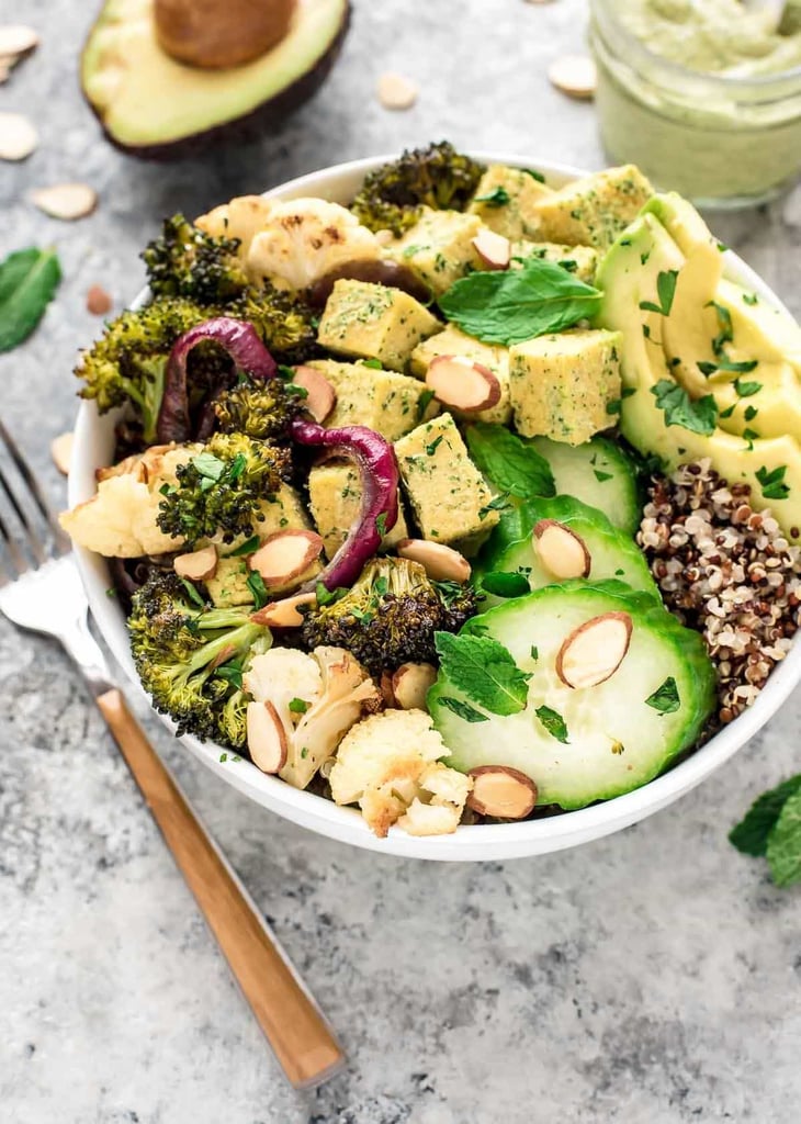 Roasted Veggie Buddha Bowl With Quinoa and Avocado