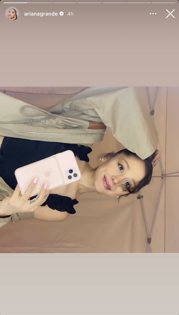 Ariana Grande's Pink Glazed-Doughnut Nails on Instagram