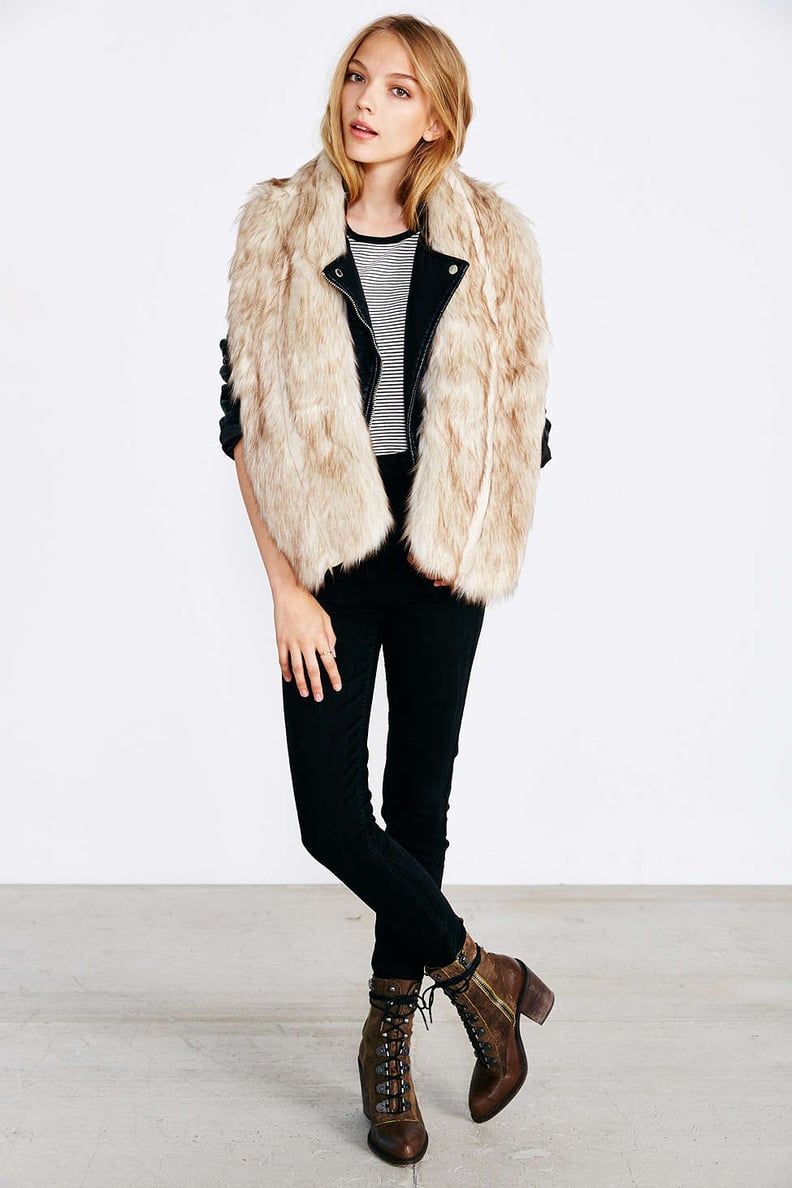 Fur Collar Scarf