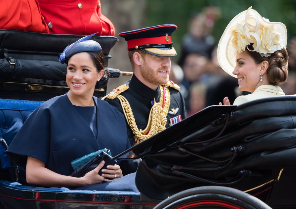 Meghan Markle Navy Outfit at Trooping the Colour 2019