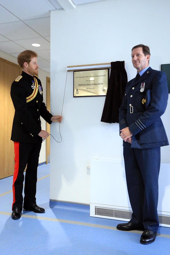 Prince Harry Visiting Suffolk July 2017