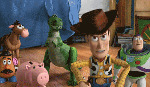 When Woody is just so over it. | Toy Story GIFs | POPSUGAR