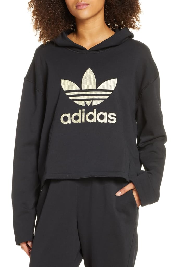 Adidas Originals Logo Appliqué Hoodie | Shop the Best Loungewear For ...