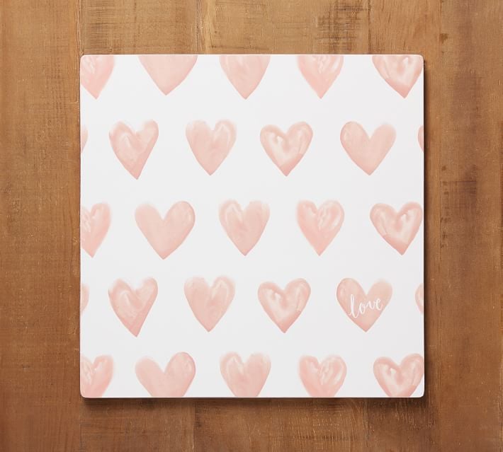 Heart Print Corkmats