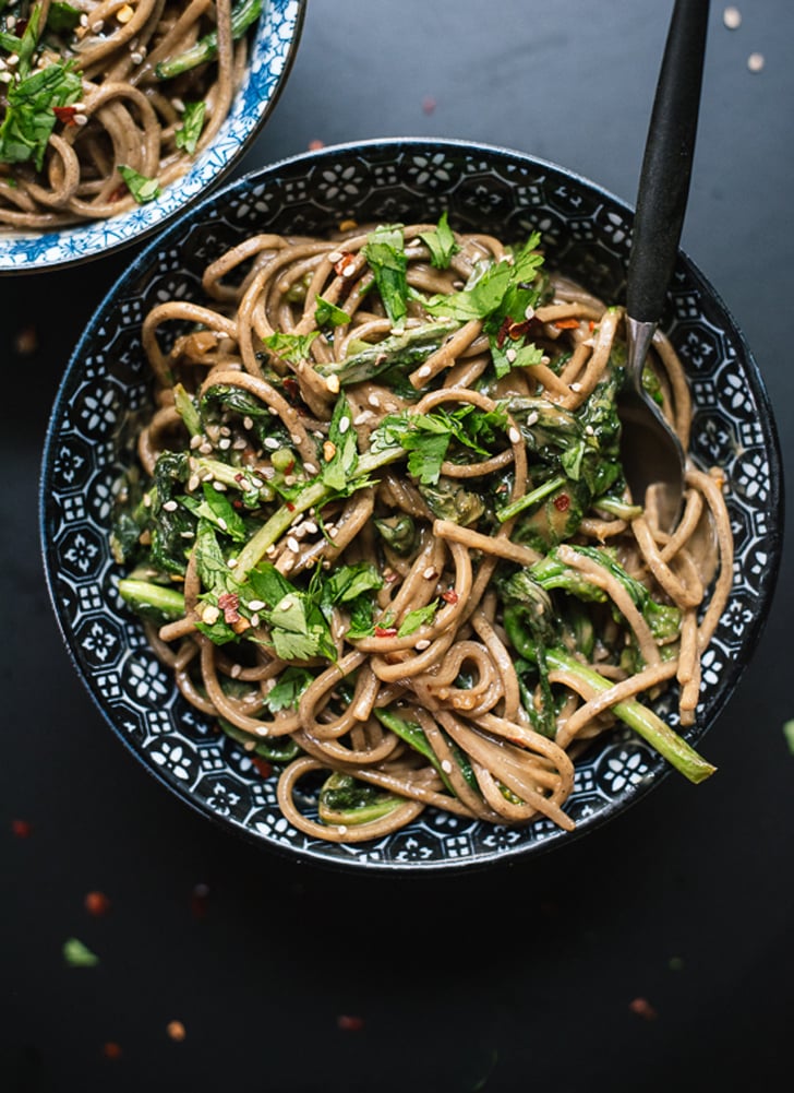 Peanut Soba Noodles With Broccoli Rabe