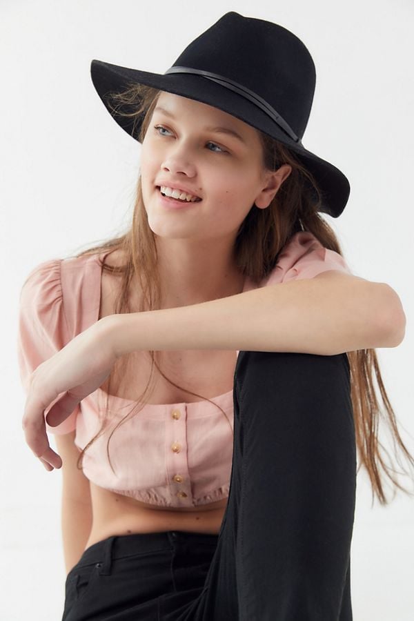 Urban Outfitters Anna Felt Panama Hat 