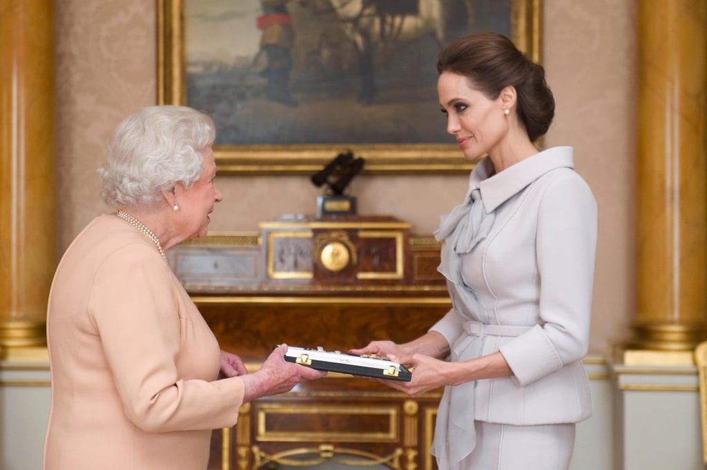 Queen Elizabeth With Celebrities
