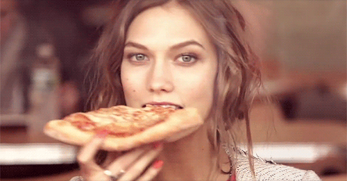 You look way hotter eating pizza than you do wearing lingerie.