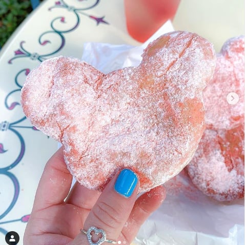 Sour Cherry Beignets at Disneyland