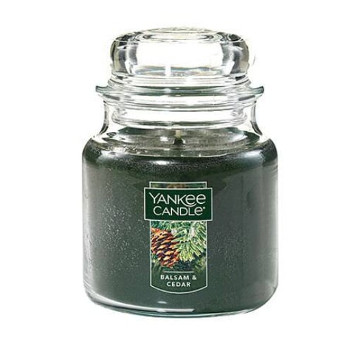 Balsam and Cedar Medium Classic Jar Candle