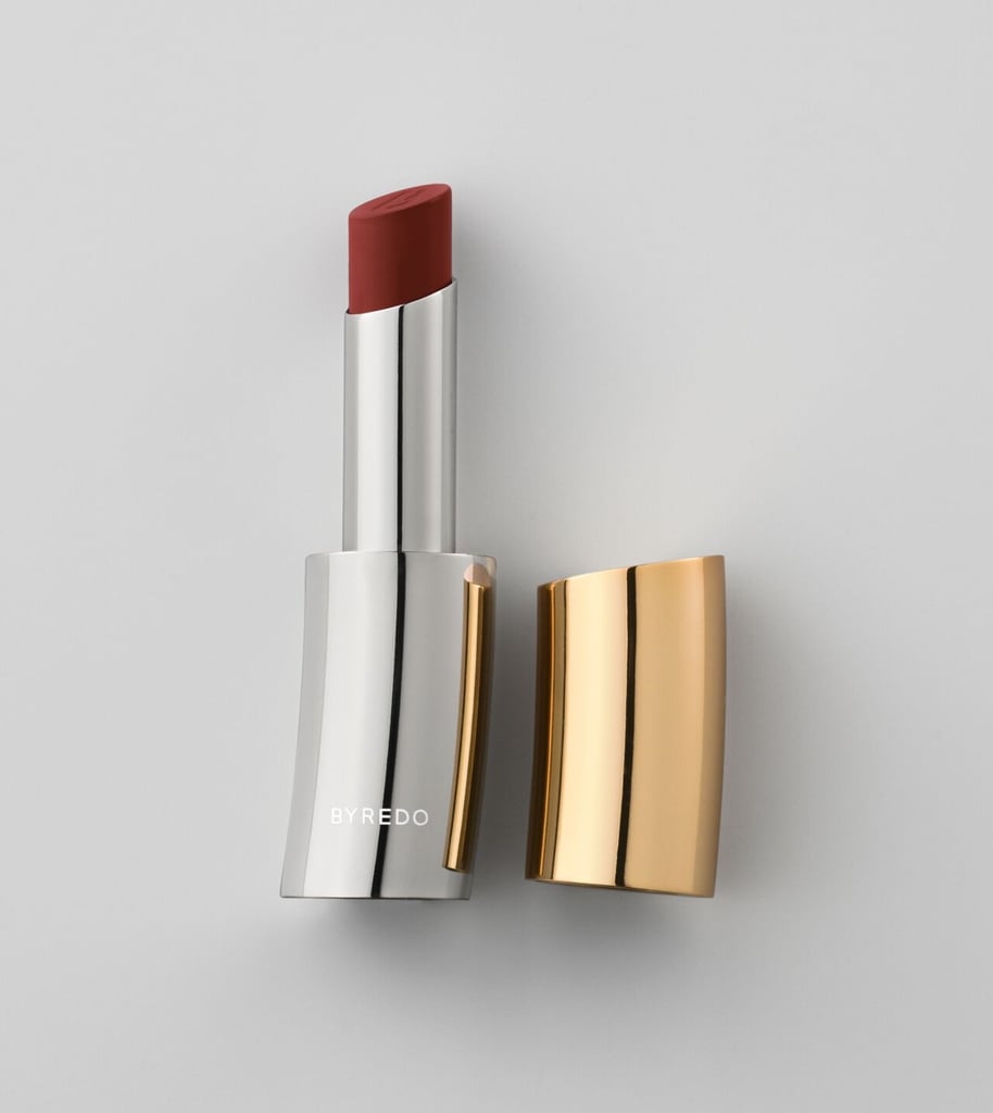 Byredo Lipstick in Transported ($50)
A limited edition release for autumn, this cool-toned red refuses to budge while still providing comfortable, long-lasting color that looks freshly applied from day to night.