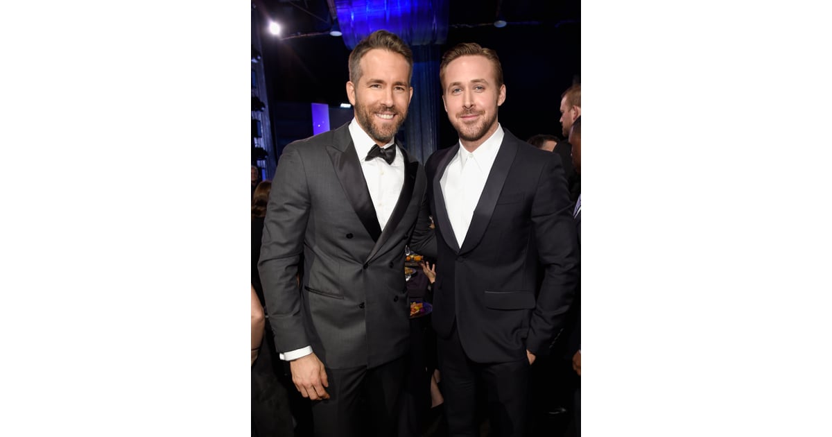 Ryan Gosling Ryan Reynolds at 2017 Critics' Choice Awards | POPSUGAR ...