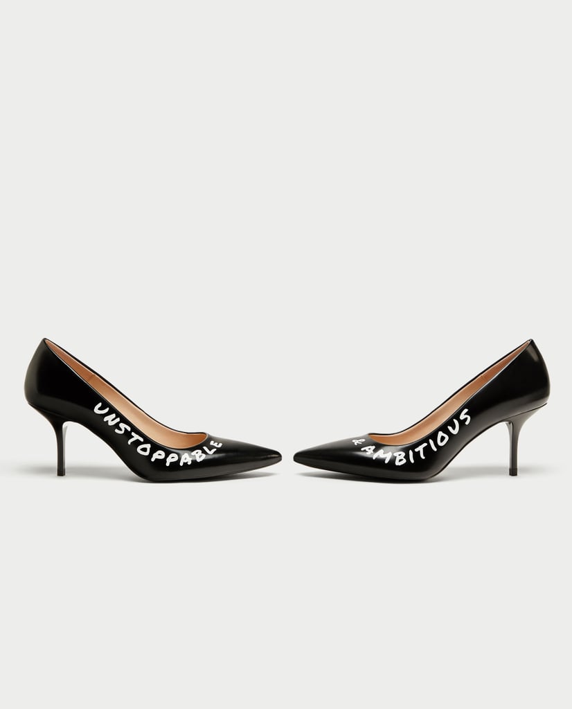 zara high cut shoes
