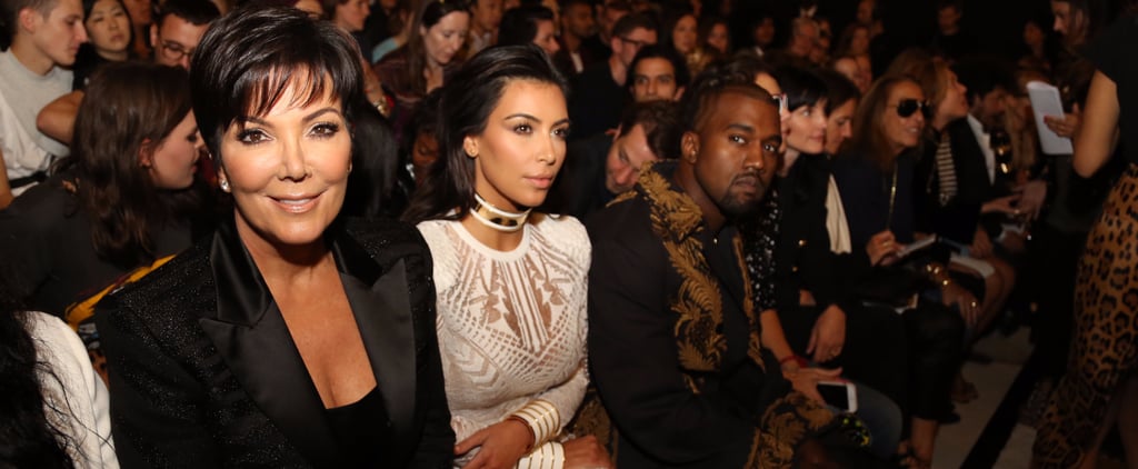Kim Kardashian and Kendall Jenner Wearing Balmain