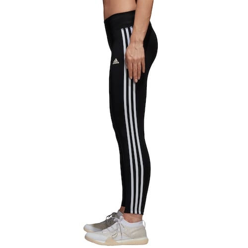 Women's Adidas Designed 2 Move 3-Stripe Midrise Leggings