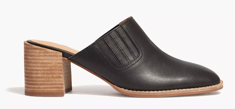 Madewell The Carey Mule in Leather