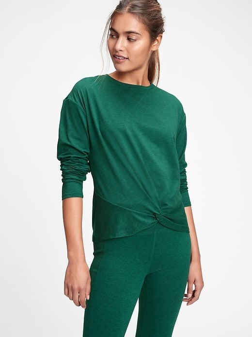 Gap GapFit Breathe Twist-Front T-Shirt