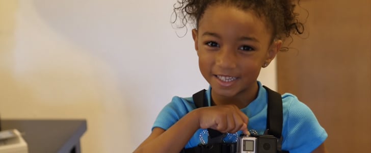 Kindergarten Girl Wears GoPro to First Day of School