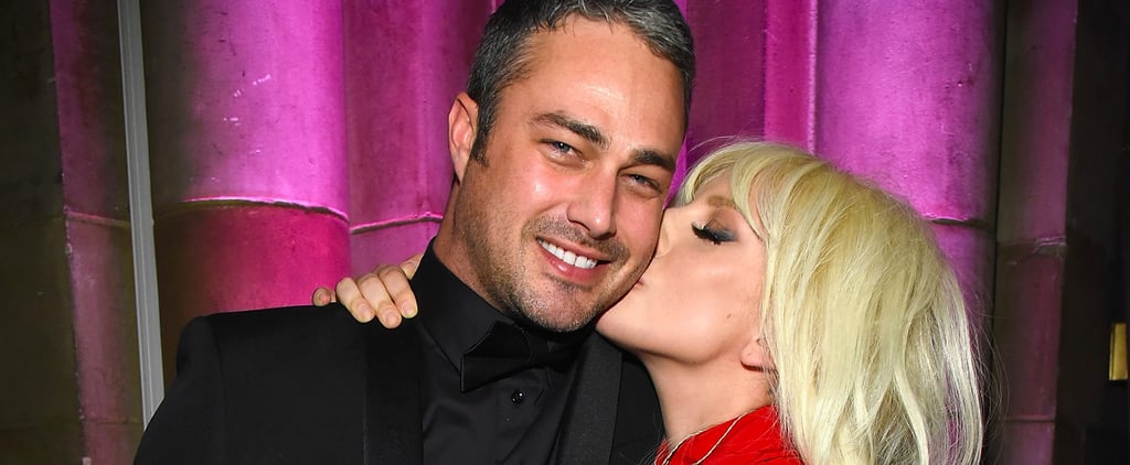 Taylor Kinney Watching Lady Gaga at the Super Bowl 2017