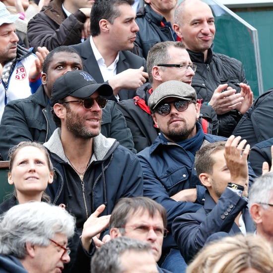 Leonardo DiCaprio at French Open 2016