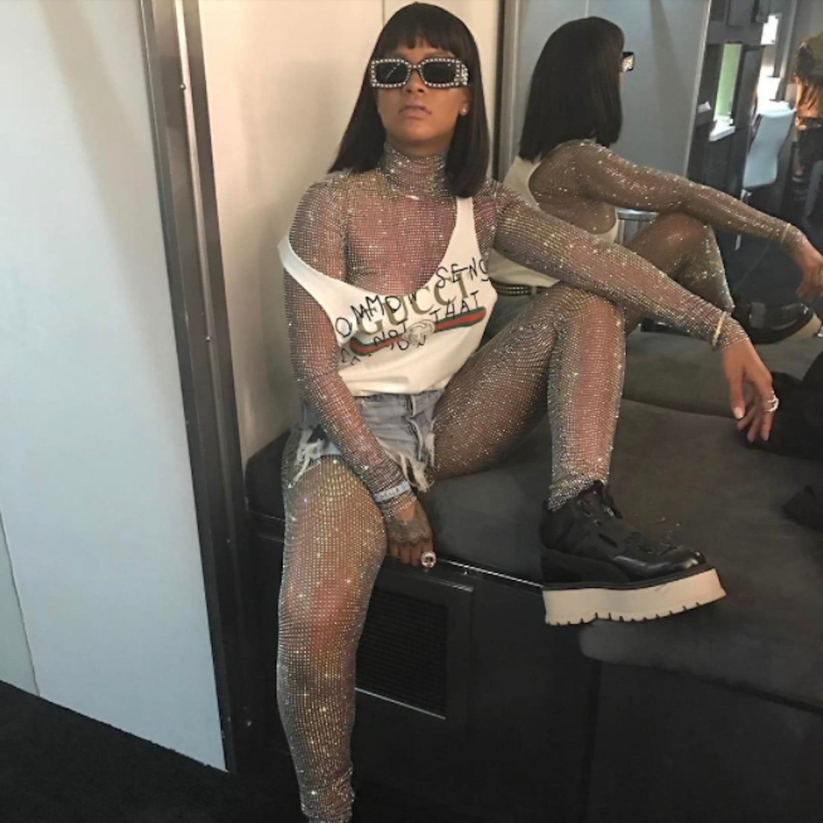 Gucci sales diamond outfit