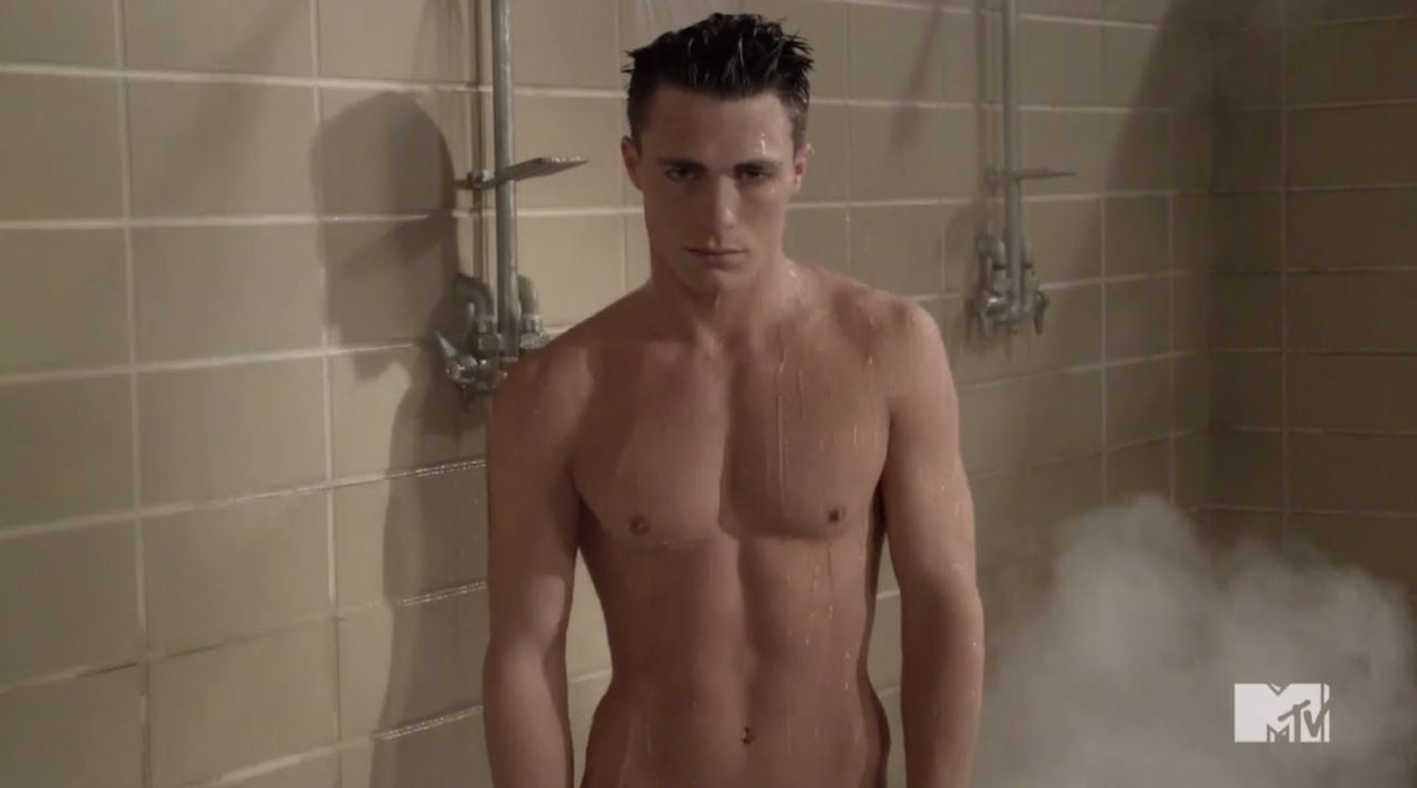 Colton Haynes Shirtless