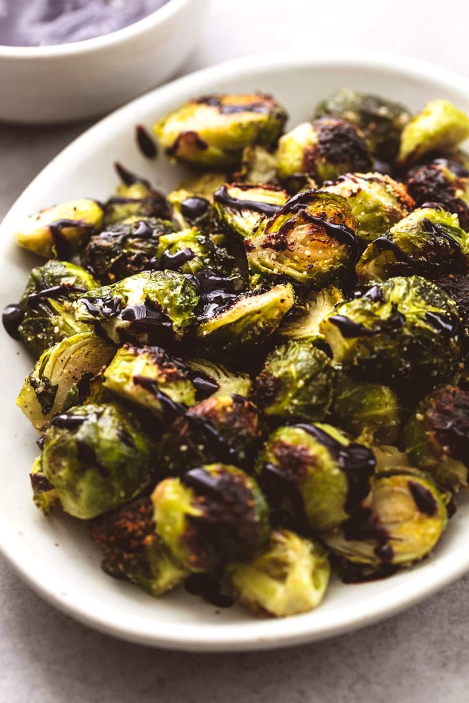 Roasted Brussels Sprouts With Parmesan and Balsamic