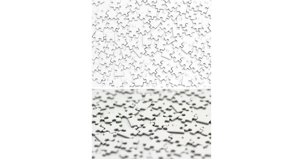 AllWhite Jigsaw Puzzle Order This AllWhite Puzzle From Amazon