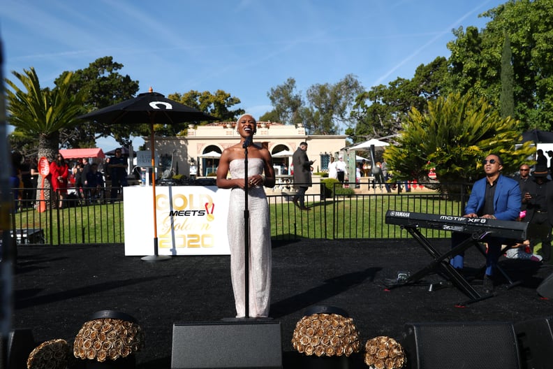 Cynthia Erivo at the 2020 Gold Meets Golden Party in LA