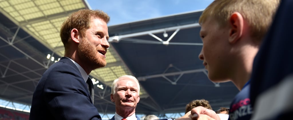 Prince Harry at Rugby League Challenge Final Pictures 2019
