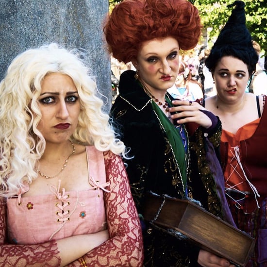 Adam Levine and Anne Vyalitsyna as Axl Rose and Stephanie Seymour From