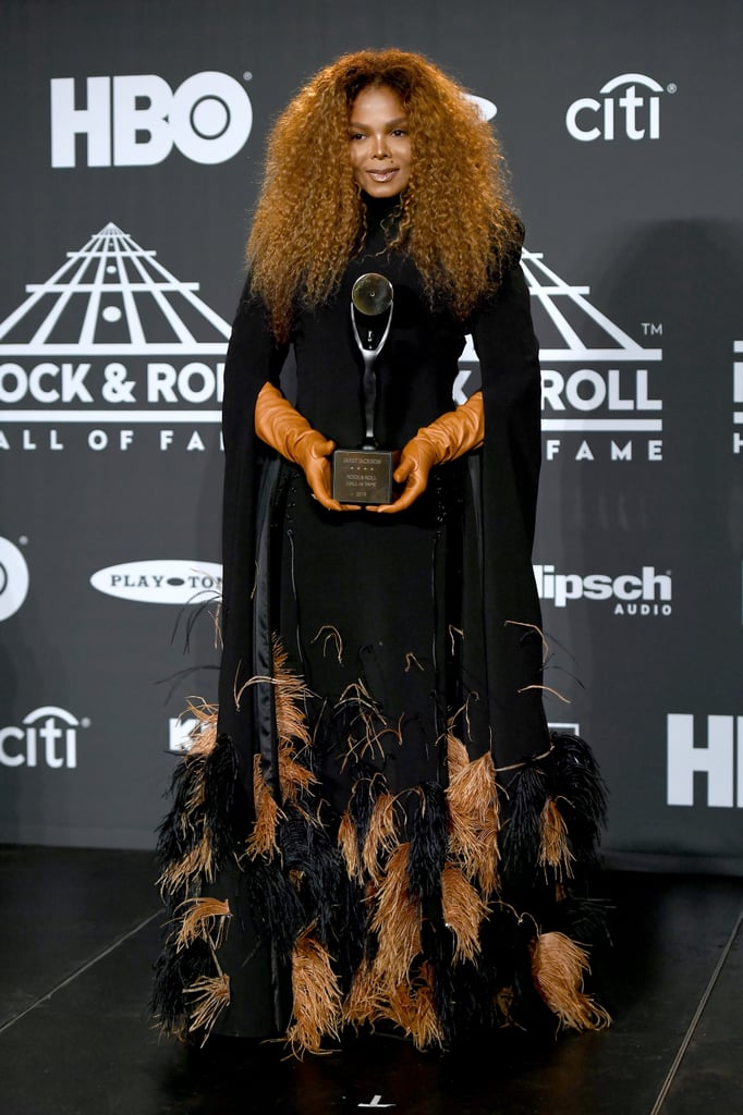 Janet Jackson at Rock and Roll Hall of Fame Ceremony 2019