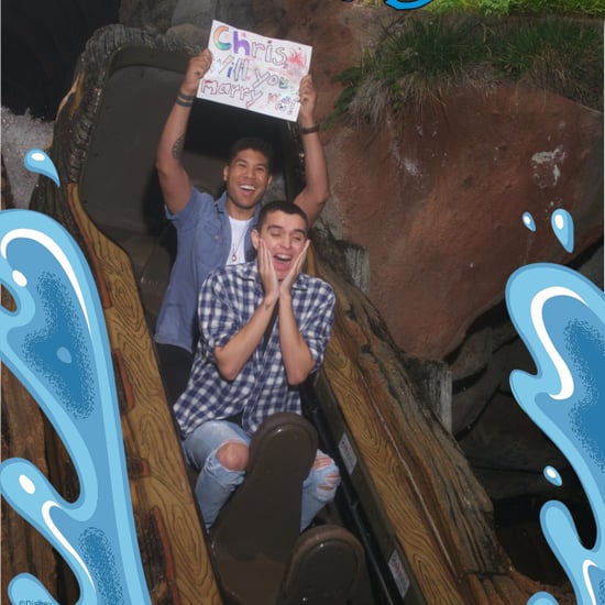 Man Proposes on Splash Mountain at Disneyland