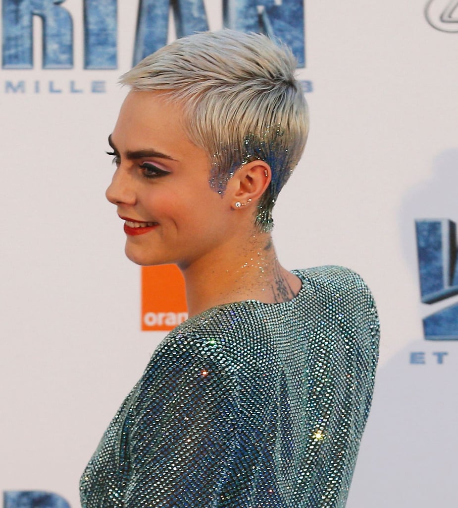 Cara Delevingne's Sparkly Pixie, 2017