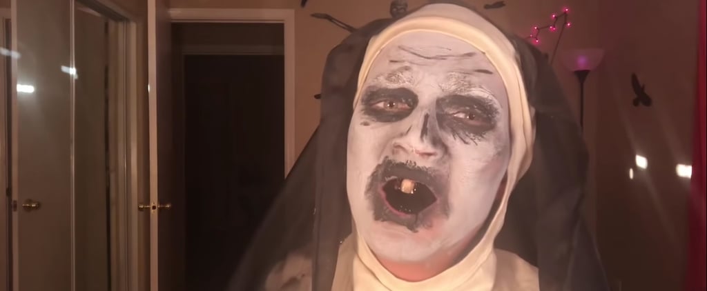 The Nun Funny Makeup Tutorial