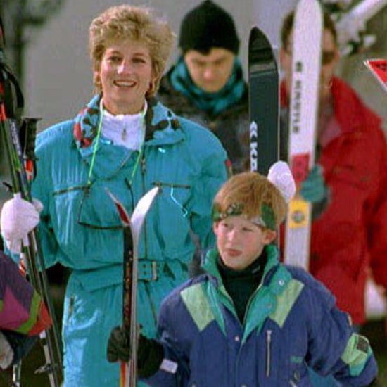 Prince William and Prince George Ski Pictures