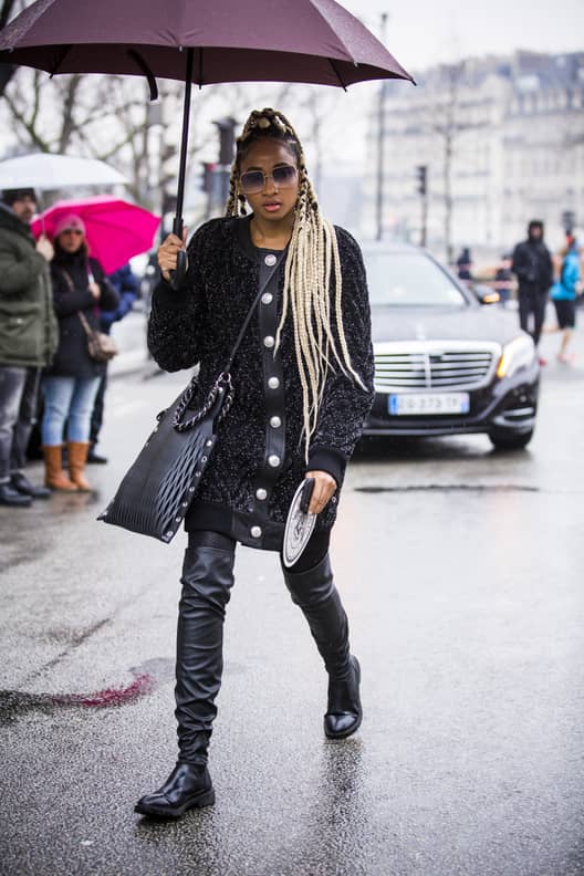 Black boot style on sale