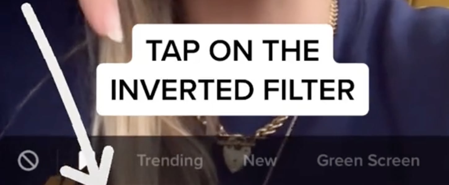 How To Use Tiktok S Inverted Filter Popsugar Tech
