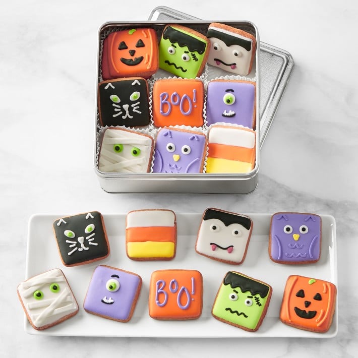 Frosted Baker Halloween Cookie Tin