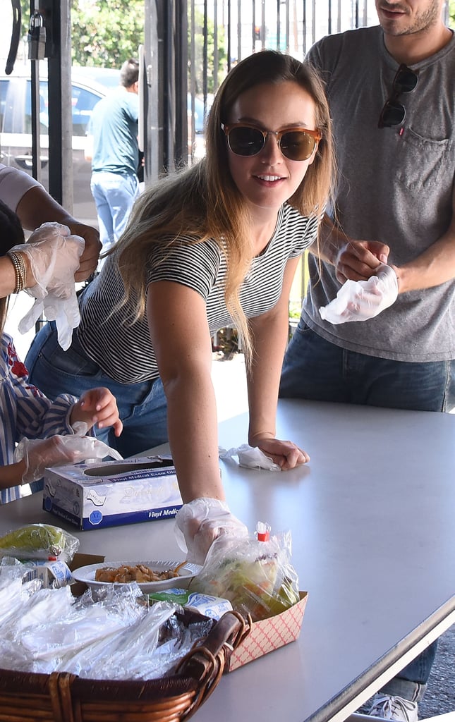 Leighton Meester and Adam Brody Feeding America Event 2017