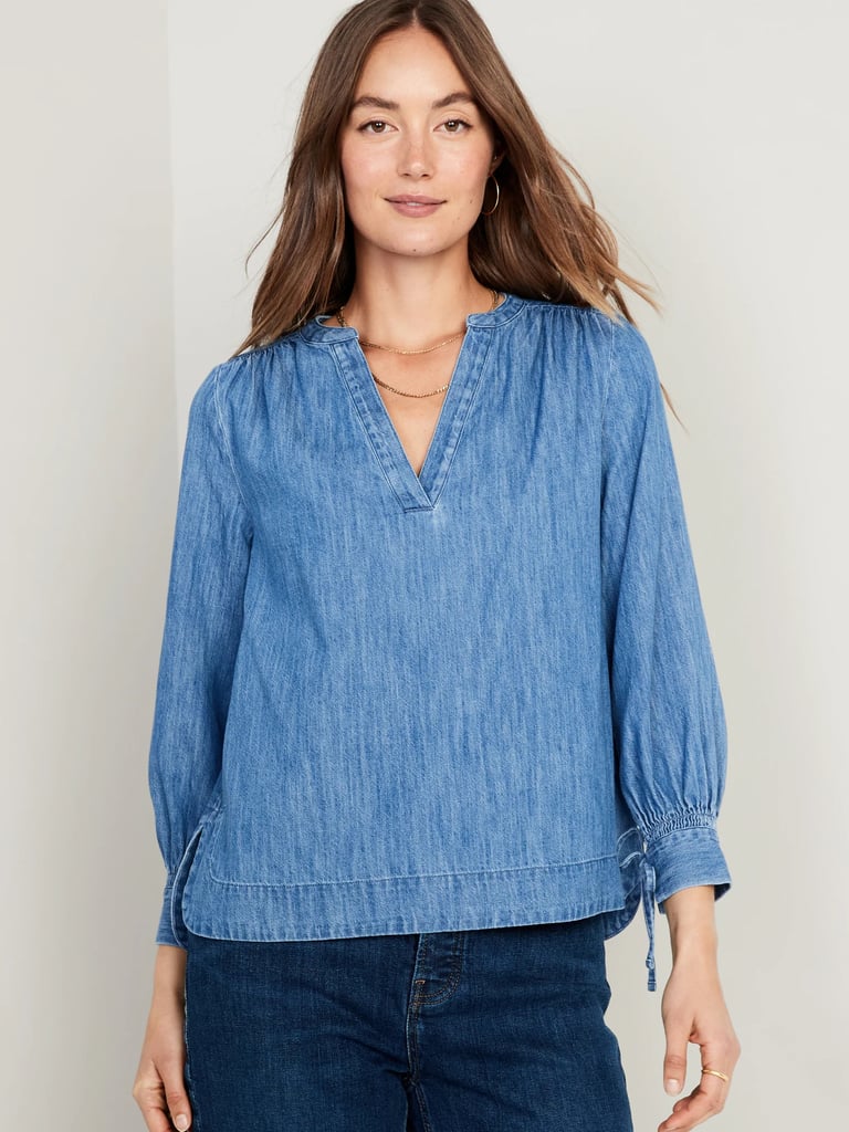 Best Denim Blouse