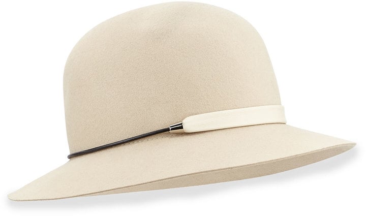 Rag and Bone Faye Banded Cloche, Tan ($112, originally $225)