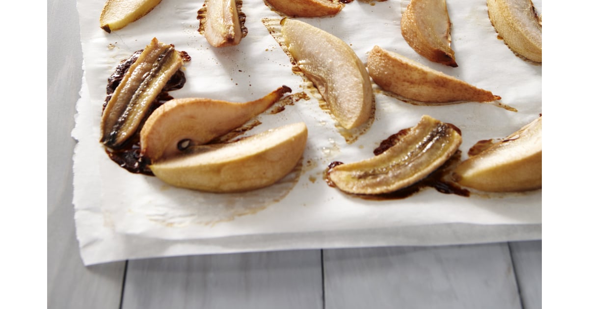 Roast Pear and Banana Puree Baby Food Puree Recipes POPSUGAR Family