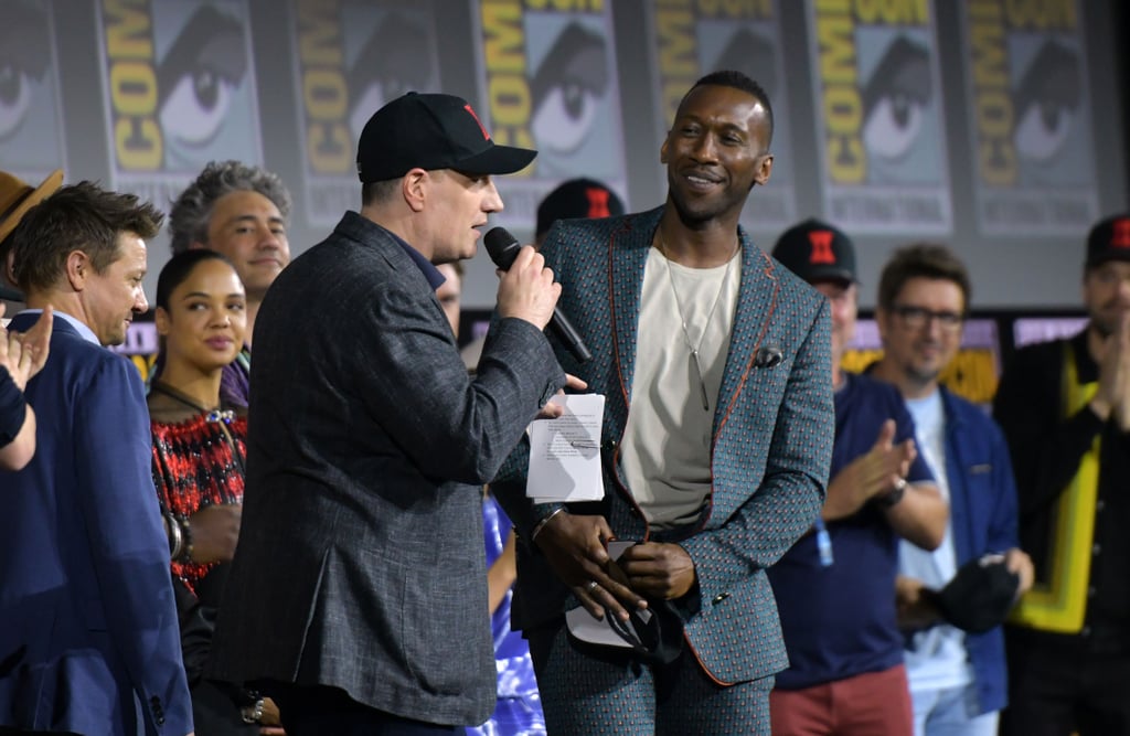 Pictured: Kevin Feige and Mahershala Ali at San Diego Comic-Con.