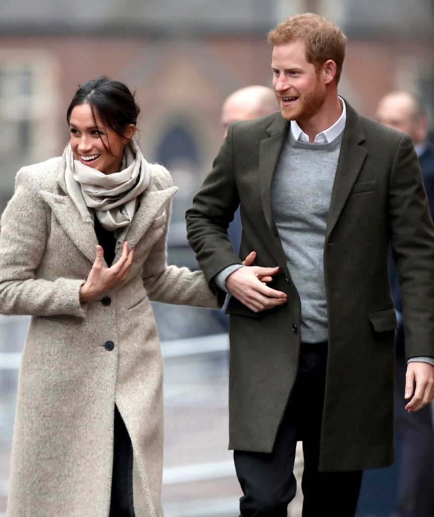 Prince Harry and Meghan Markle Holding Hands Pictures