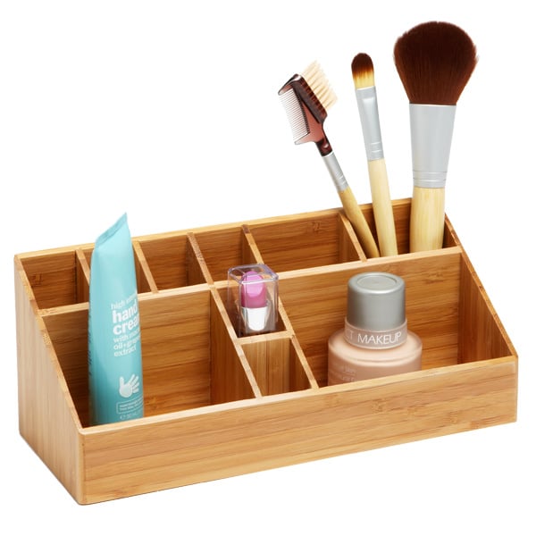 Bamboo Makeup Organiser