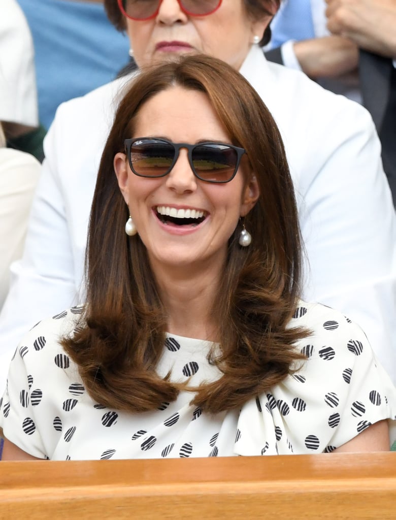 Kate Middleton's Straight Blowout, 2018