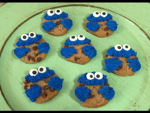 Cookie Monster Chocolate Chip Cookies